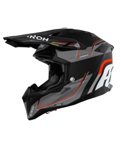 KASK MOTOCYKLOWY AIROH AVIATOR 3 LEADER ORANGE MATT XL