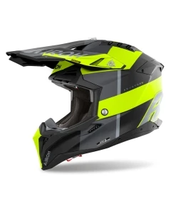 KASK MOTOCYKLOWY AIROH AVIATOR 3 MONARCH YELLOW MATT L