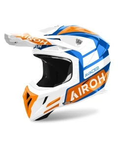KASK MOTOCYKLOWY AIROH AVIATOR ACE 2 SAKE ORANGE GLOSS XL