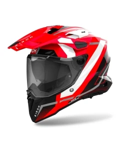 KASK MOTOCYKLOWY AIROH COMMANDER 2 MAVICK RED GLOSS S