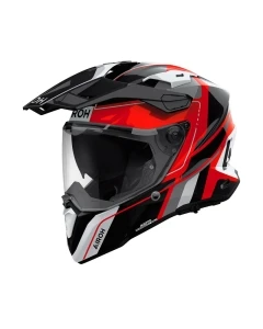 KASK MOTOCYKLOWY AIROH COMMANDER 2 SKIP RED GLOSS XL