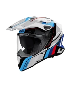 KASK MOTOCYKLOWY AIROH COMMANDER 2 SKIP WHITE GLOSS M