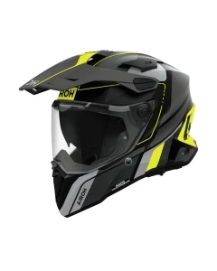 KASK MOTOCYKLOWY AIROH COMMANDER 2 SKIP YELLOW MATT M