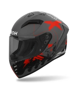 KASK MOTOCYKLOWY AIROH CONNOR DESPERADO ORANGE MATT M