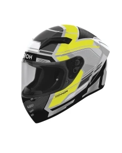 KASK MOTOCYKLOWY AIROH CONNOR EGO YELLOW GLOSS S