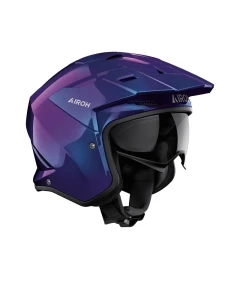 KASK MOTOCYKLOWY AIROH KOMBAKT SHIMMER GLOSS S
