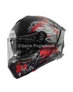 KASK MOTOCYKLOWY AIROH SPARK 2 CRUZE BLACK GREY MATT L
