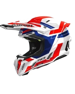 KASK MOTOCYKLOWY AIROH TWIST 3 DYNASTY BLUE RED GLOSS M