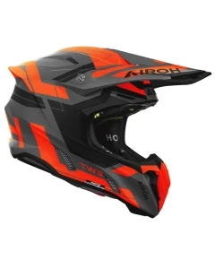 KASK MOTOCYKLOWY AIROH TWIST 3 DYNASTY ORANGE MATT L