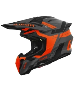 KASK MOTOCYKLOWY AIROH TWIST 3 DYNASTY ORANGE MATT S