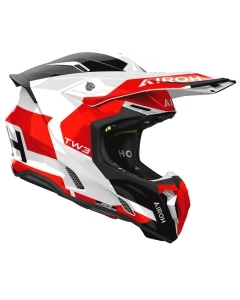 KASK MOTOCYKLOWY AIROH TWIST 3 FANCY RED GLOSS XL