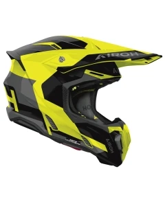 KASK MOTOCYKLOWY AIROH TWIST 3 FANCY YELLOW GLOSS XS