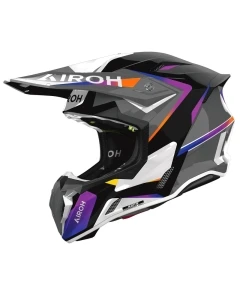 KASK MOTOCYKLOWY AIROH TWIST 3 HUSTLE GLOSS M
