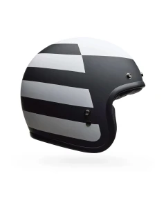KASK MOTOCYKLOWY BELL CUSTOM 500 PARLOR MATTE BLACK WHITE XL