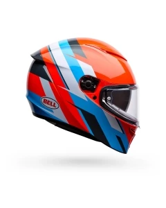 KASK MOTOCYKLOWY BELL LITHIUM NOVA ORANGE BLUE XL