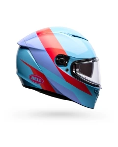 KASK MOTOCYKLOWY BELL LITHIUM PASSION BLUE PINK XS