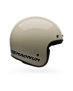 KASK MOTOCYKLOWY BELL MAGNUM SOLID VINTAGE WHITE S
