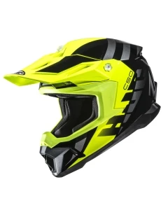 KASK MOTOCYKLOWY HJC C50 MIRAGE YELLOW BLACK M