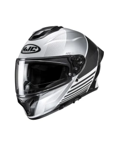 KASK MOTOCYKLOWY HJC C71 MORIX WHITE BLACK XL