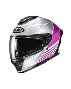 KASK MOTOCYKLOWY HJC C71 MORIX WHITE PINK M