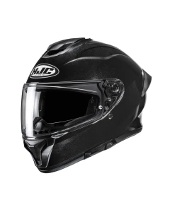 KASK MOTOCYKLOWY HJC C71 SOLID METAL BLACK XL