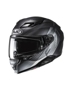 KASK MOTOCYKLOWY HJC F71 CATOS BLACK GREY S