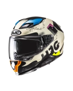 KASK MOTOCYKLOWY HJC F71 FACO DESERT S