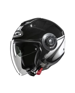 KASK MOTOCYKLOWY HJC I40N VISION BLACK WHITE L