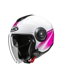 KASK MOTOCYKLOWY HJC I40N VISION WHITE PINK XS