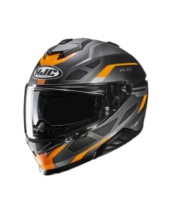 KASK MOTOCYKLOWY HJC I71 ZEST BLACK ORANGE S