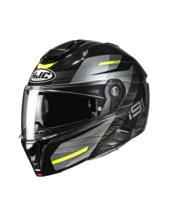 KASK MOTOCYKLOWY HJC I91 DUSK BLACK YELLOW S