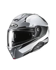 KASK MOTOCYKLOWY HJC I91 FELIO GREY WHITE XS