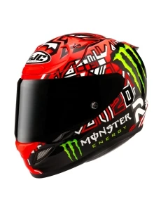 KASK MOTOCYKLOWY HJC RPHA12 QUARTARARO REPLICA 2 RED BLACK L