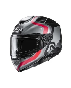 KASK MOTOCYKLOWY HJC RPHA72 ERNEM GREY RED S