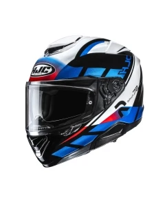KASK MOTOCYKLOWY HJC RPHA72 VALUE BLUE WHITE S
