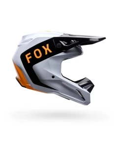 KASK MOTOCYKLOWY JUNIOR FOX V1 NOBLE BLACK WHITE YM