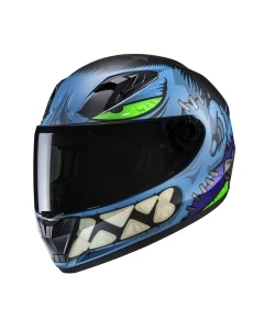 KASK MOTOCYKLOWY JUNIOR HJC Y10 FRANK BLUE RED YM