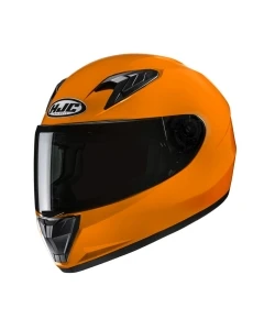KASK MOTOCYKLOWY JUNIOR HJC Y10 SOLID ORANGE TRAMONTO YM