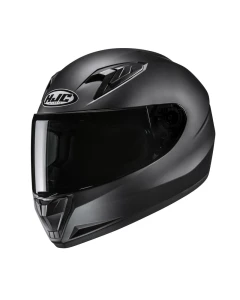 KASK MOTOCYKLOWY JUNIOR HJC Y10 SOLID SEMI FLAT BLACK YL