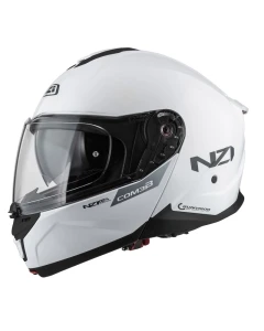 KASK MOTOCYKLOWY NZI COMBI 3 DUO WHITE M
