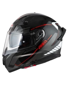 KASK MOTOCYKLOWY NZI GO RIDER STREAM DUO MOTION BLACK ANTRACITE WHITE XL