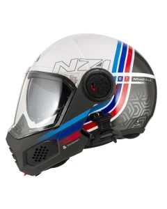 KASK MOTOCYKLOWY NZI MINIMOD DUO WATSON WHITEBLACK POWER S