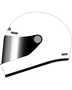 KASK MOTOCYKLOWY NZI REVIVAL WHITE L