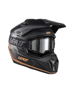 KASK MOTOCYKLOWY Z GOGLAMI LEATT ADV 7.5 BLACK BRONZE XL