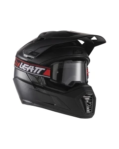 KASK MOTOCYKLOWY Z GOGLAMI LEATT ADV 7.5 BLACK S