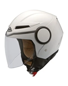 Kask Otwarty SMK STREEM WHITE GL100 kolor biały, rozmiar M Unisex