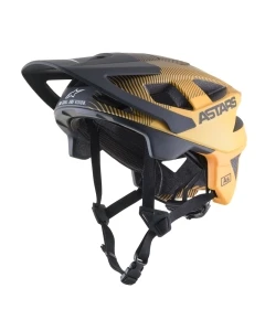 KASK ROWEROWY ALPINESTARS VECTOR PRO A2 EBONY TANGERINE MATT S