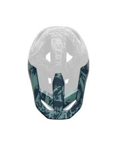 KASK ROWEROWY JUNIOR FOX RAMPAGE IMG PRINT ARCTIC BLUE YS