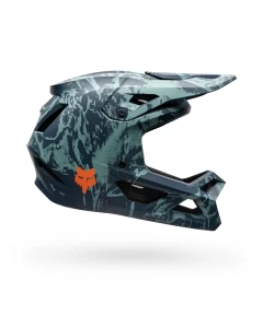 KASK ROWEROWY JUNIOR FOX RAMPAGE IMG PRINT PLUM YS