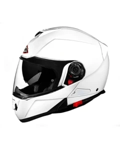 Kask Szczękowy SMK GLIDE WHITE GL100 kolor biały, rozmiar S Unisex